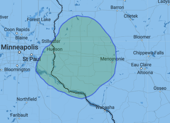 WSCM Coverage Map