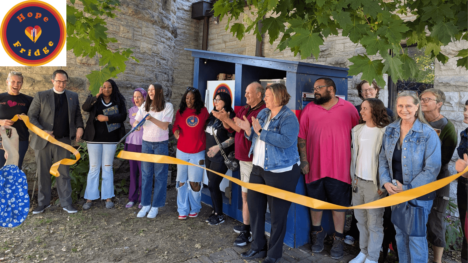 Hope Fridge reopens in Oshkosh