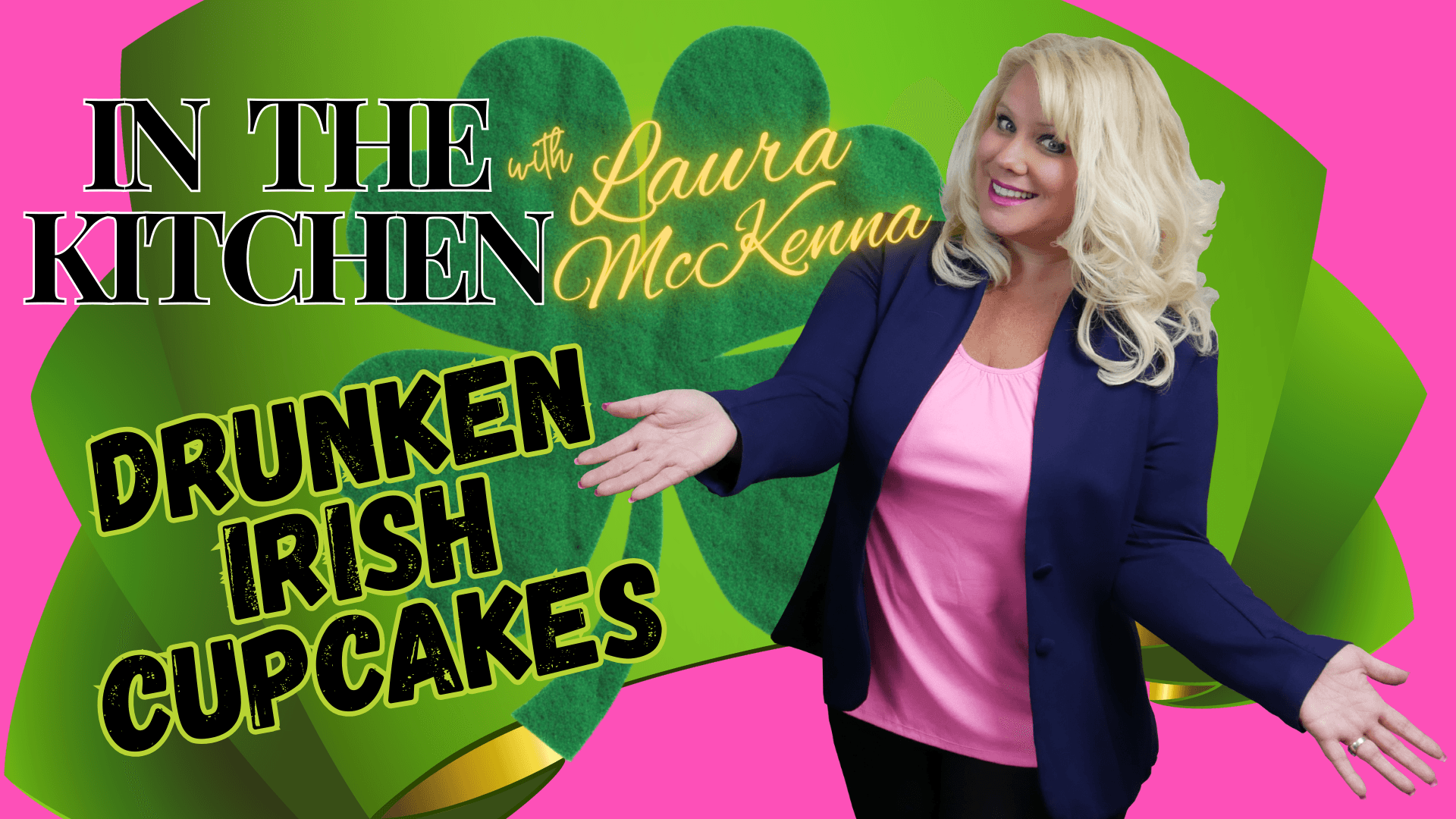 In The Kitchen with Laura Mckenna Recipe:  Drunken Irish Cupcakes