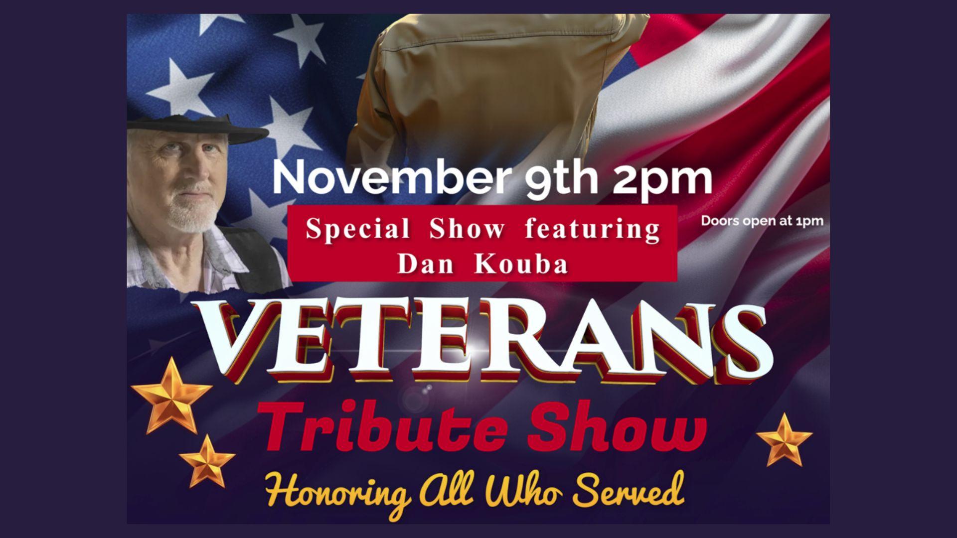 Veterans Tribute Show this Sunday at The City Auditorium